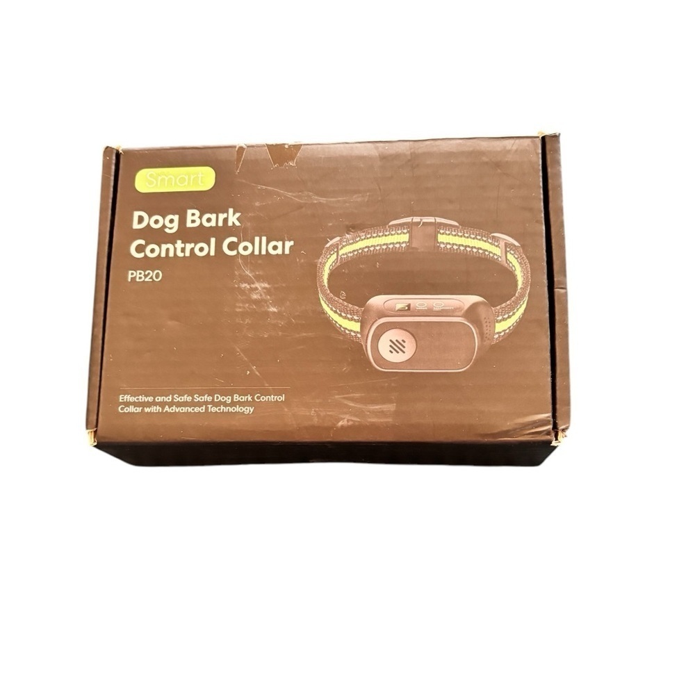 Smart Dog Bark Control Collar PB20 Waterproof Recharable 3 Modes Safe To Use